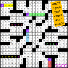 washington post crossword puzzle