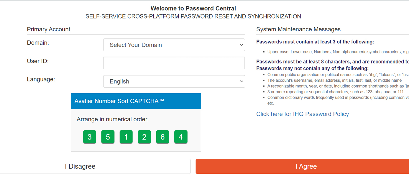 ihg merlin login