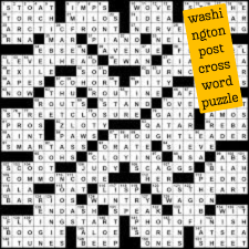 washington post crossword puzzle