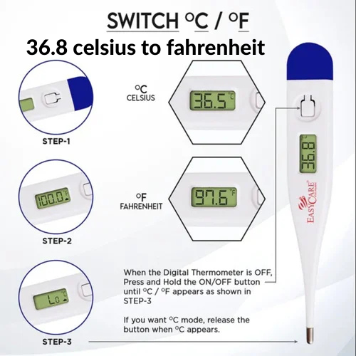 36.8 celsius to fahrenheit