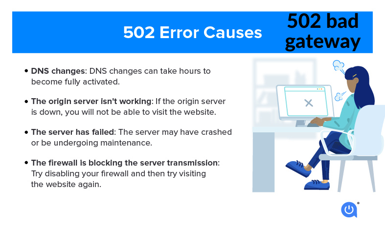 502 bad gateway