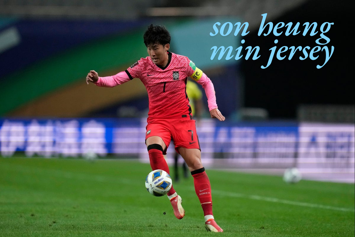 son heung min jersey