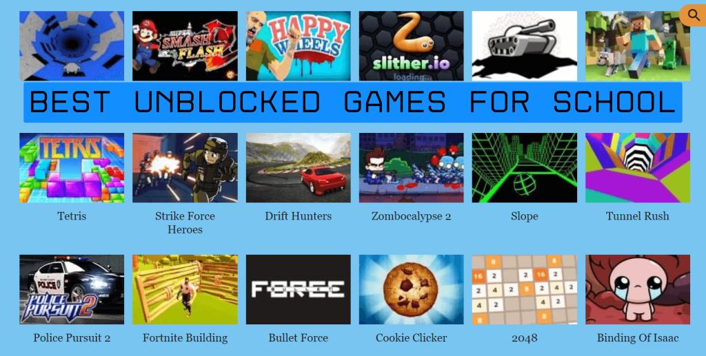 best unblocked games for school