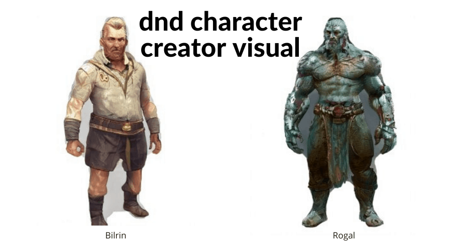 dnd character creator visual