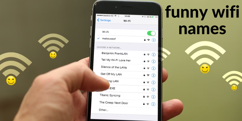 funny wifi names