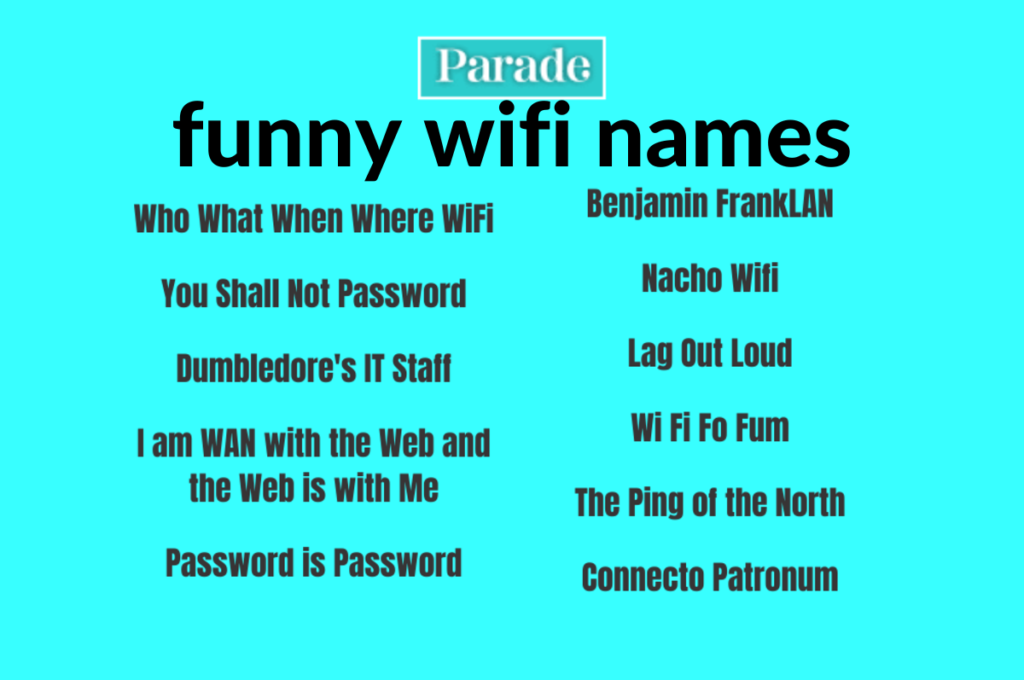 funny wifi names