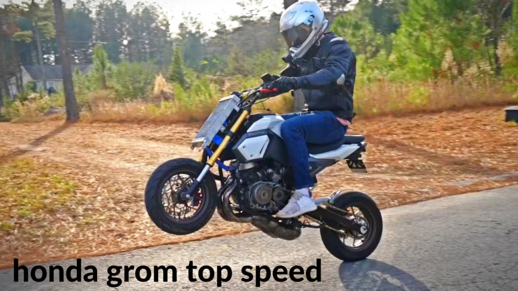 honda grom top speed