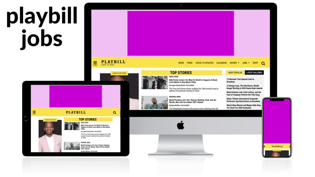 playbill jobs