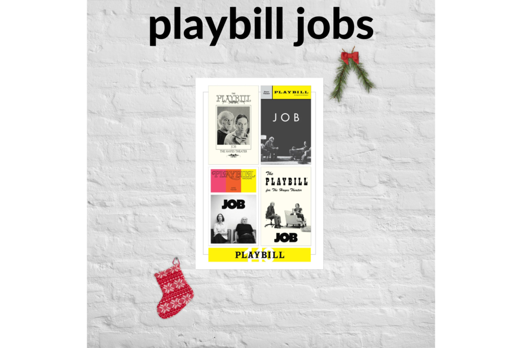 playbill jobs