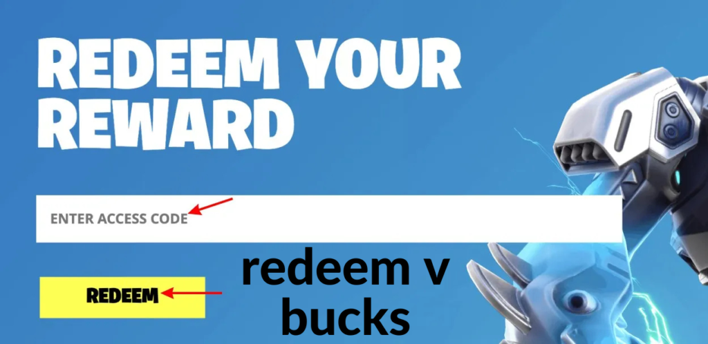 redeem v bucks