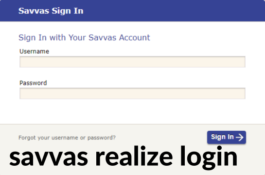 savvas realize login