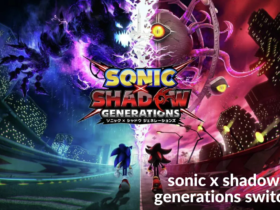 sonic x shadow generations switch