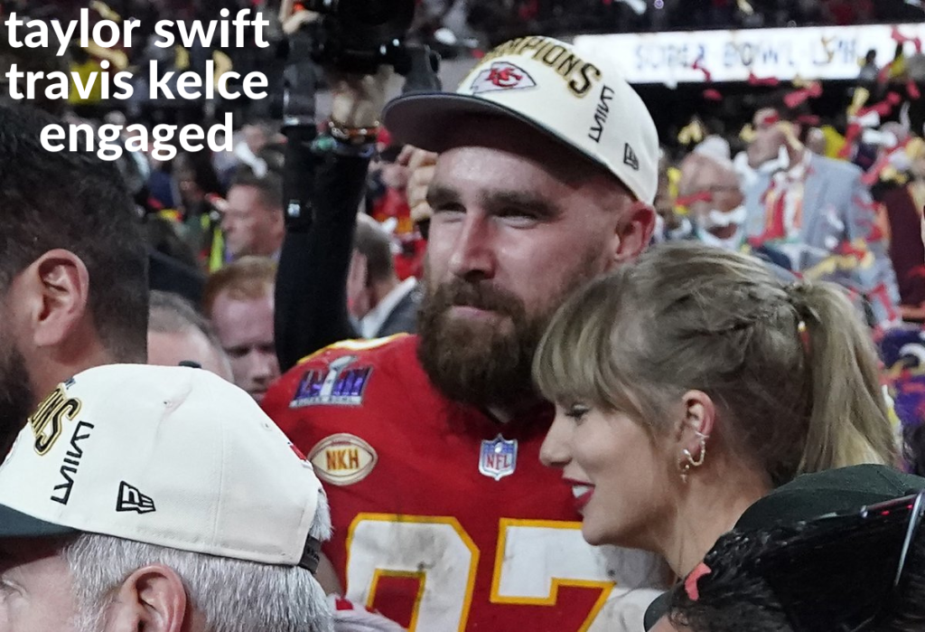 taylor swift travis kelce engaged