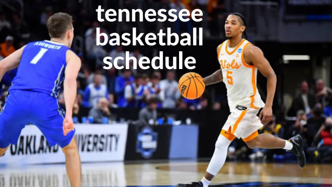 tennessee basketball schedule