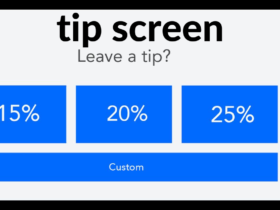 tip screen