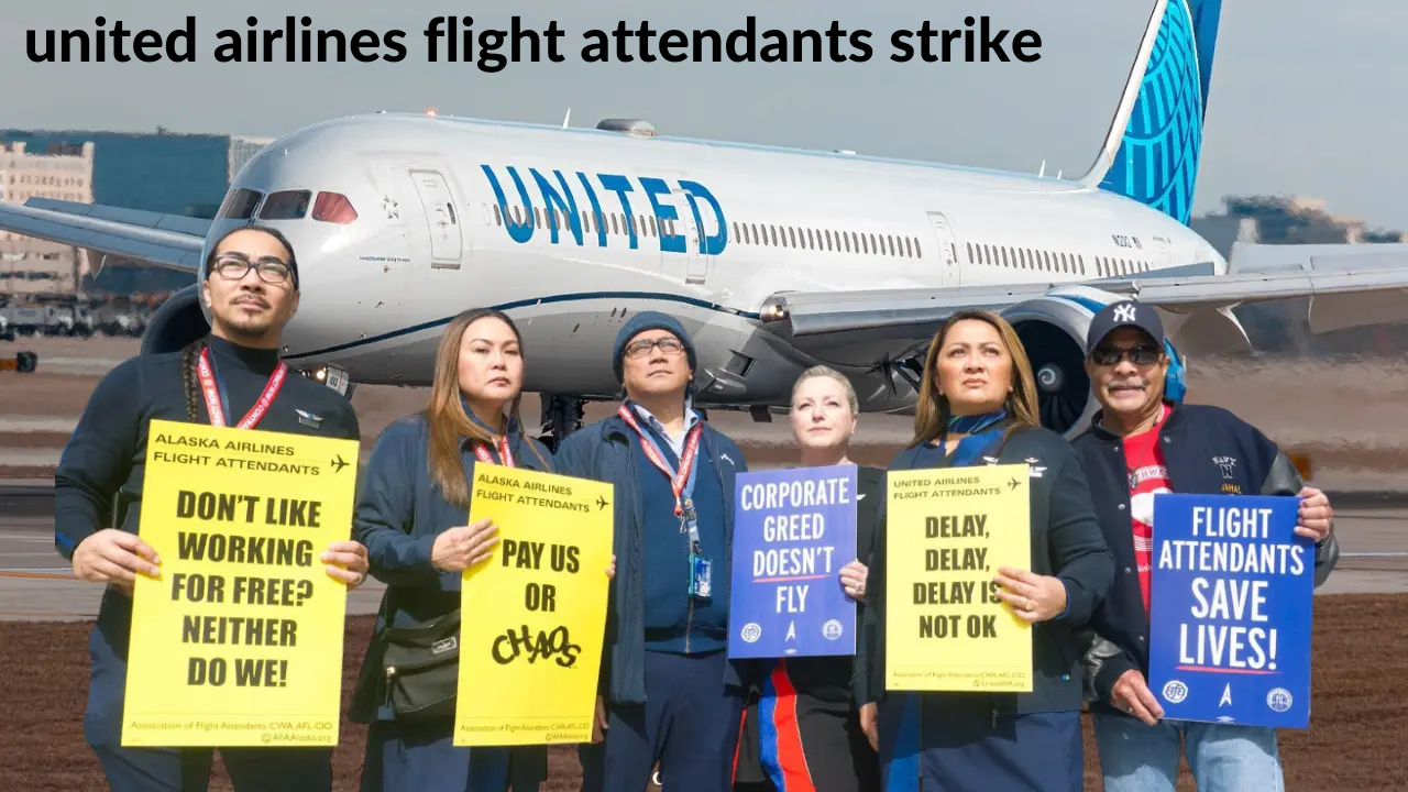 united airlines flight attendants strike