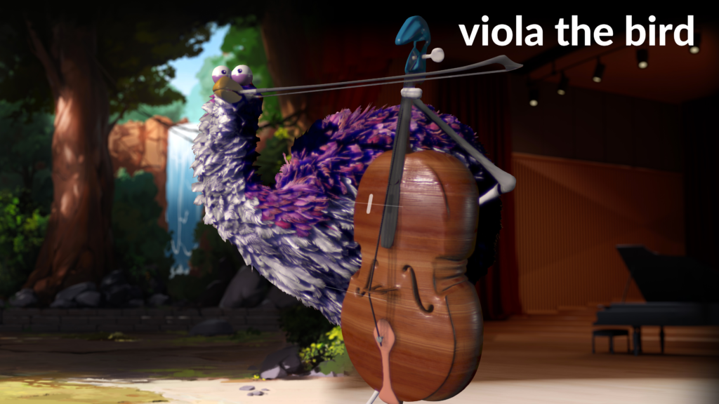 viola the bird