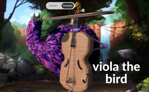 viola the bird