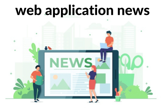 web application news