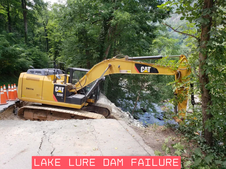 lake lure dam failure